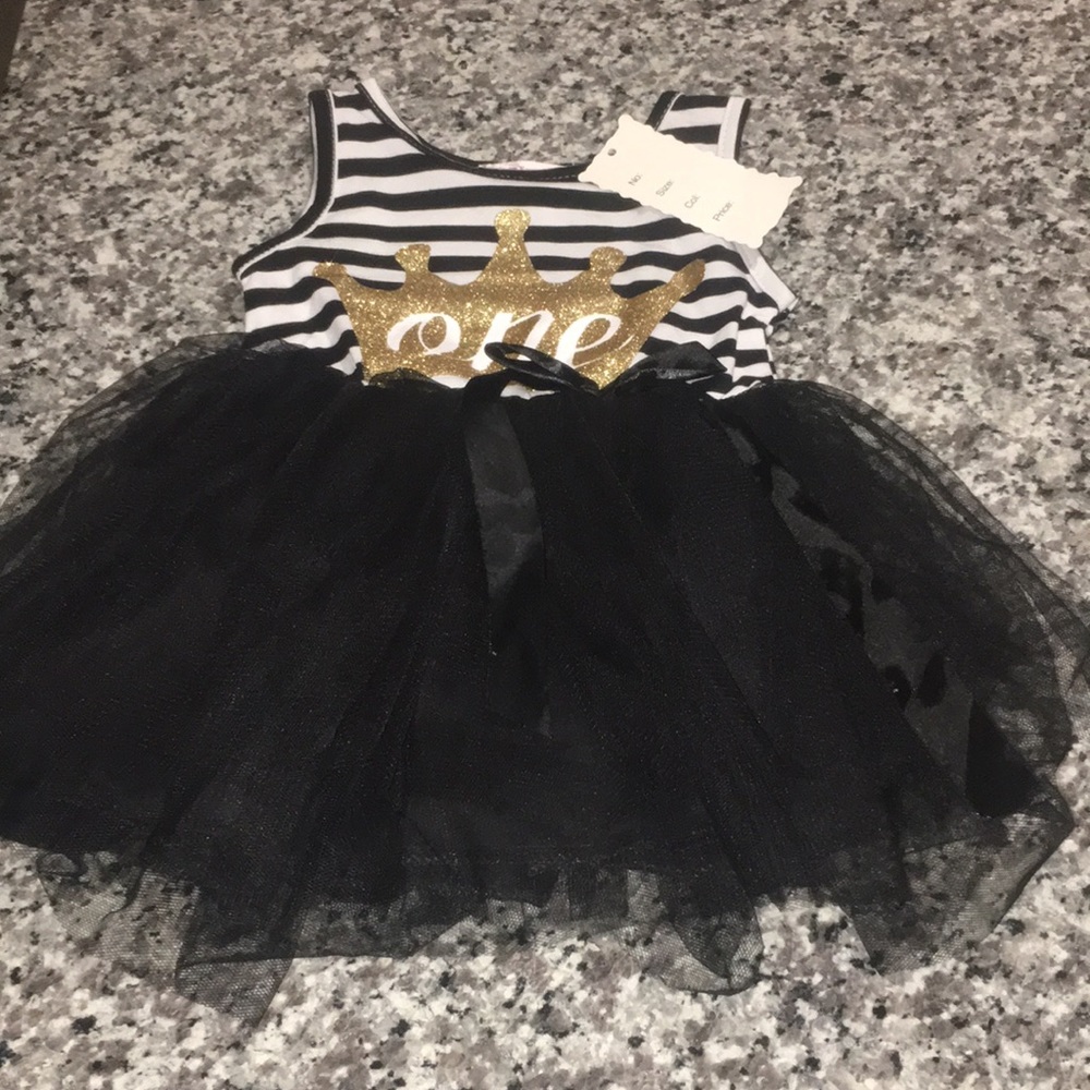 One year birthday tutu dress